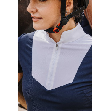 Polo Equithème Tokyo Marina Blu marino