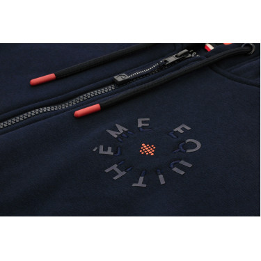 Felpa Equithème Originals Gabriel donna Marina Blu marino