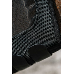 Maschera anti-mosche anti-UV Equithème Mesh S/O Nero
