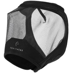 Maschera anti-mosche anti-UV Equithème Mesh S/O Nero