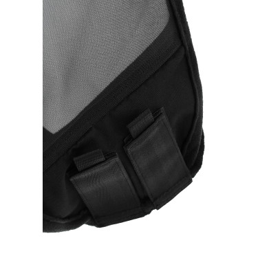 Maschera anti-mosche anti-UV Equithème Zipper Nero