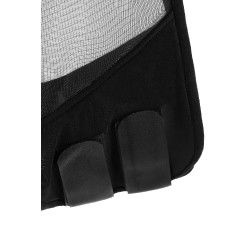 Maschera anti-mosche anti-UV Equithème Teddy Nero