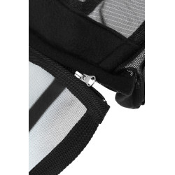 Máscara anti-moscas anti-UV Equithème 2 en 1 Nero