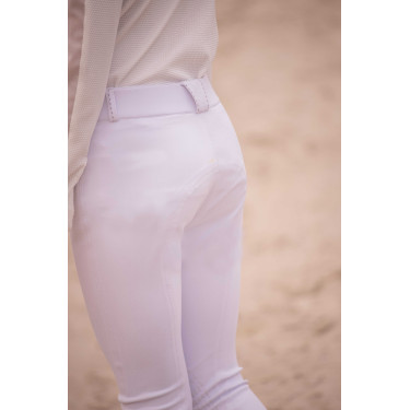 Pantaloni da equitazione Eden by PL New Romy Bianco