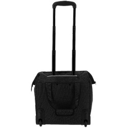 Borsa per strigliatura con rotelle Equithème Nero