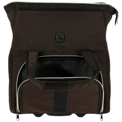 Borsa per strigliatura con rotelle Equithème Marrone