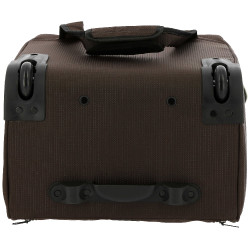 Borsa per strigliatura con rotelle Equithème Marrone