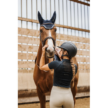 Polo Ti amo Equithème Alice Nero