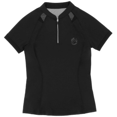 Polo Ti amo Equithème Alice Nero