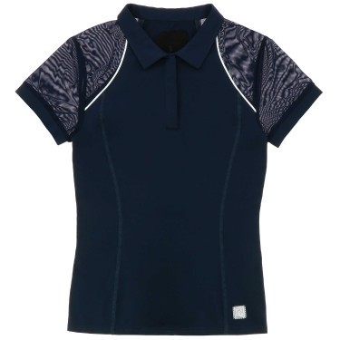 Polo Equithème Originals Agathe Marina Blu marino