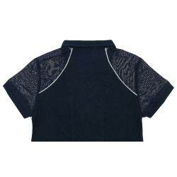 Polo Equithème Originals Agathe Marina Blu marino