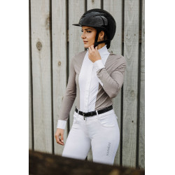 Camicia Equithème Julie Talpa Marrone