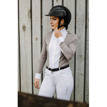 Camicia Equithème Julie Talpa Marrone
