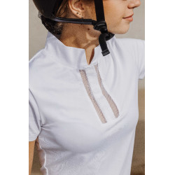 Polo Equithème Riyadh Bianco
