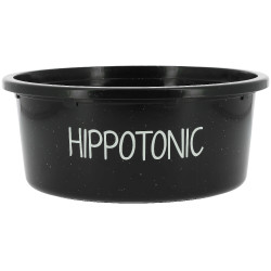 Ciotola da scuderia 5L Hippotonic Glitter Nero