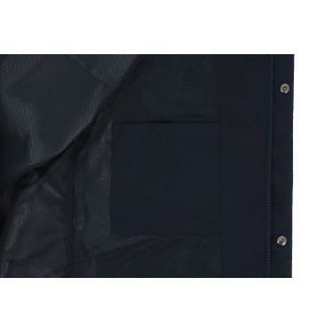 Giacca impermeabile Equithème Aaron Marina Blu marino