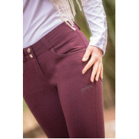 Pantaloni Pénélope Fun Stone donna Prugna Viola