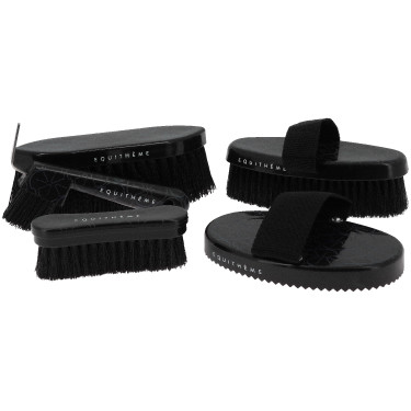 Spazzola morbida EQUITHÈME - Studies Nero