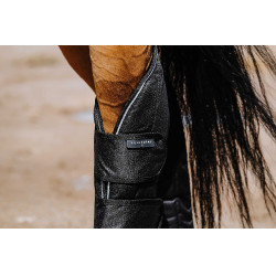 Ghette da trasporto Equithème Tyrex 600D Nero