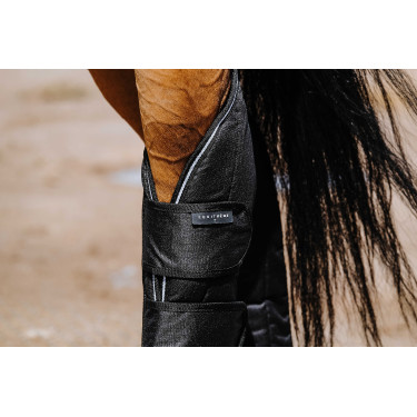 Ghette da trasporto Equithème Tyrex 600D Nero