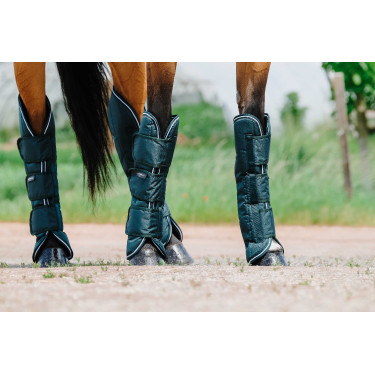 Ghette da trasporto Equithème Tyrex 600D Verde Ghette da trasporto Equithème Tyrex 600D Verde