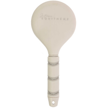 Spazzola per crini Je t'aime Equithème Strass Beige