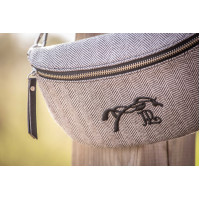 Marsupio Pénélope Chevron Nero