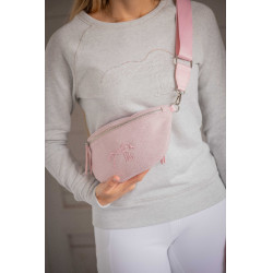 Marsupio Pénélope Chevron Rosa