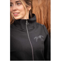 Giacca Pénélope Tweeny strass Nero