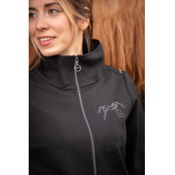 Giacca Pénélope Tweeny strass Nero