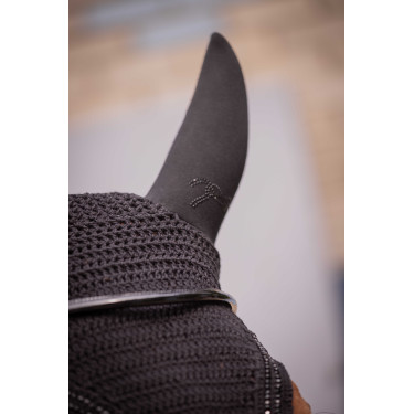 Cuffia per cavalli Pénélope Soundless Strass Nero