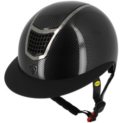 Casco Equithème Airy LM Nero carbone lucido