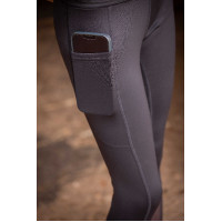 Pantaloni Pull On Eden by Pénélope Delphe Nero