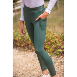 Pantaloni Pull On Eden by Pénélope Delphe Verde scuro
