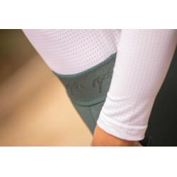 Pantaloni Pull On Eden by Pénélope Delphe Verde scuro
