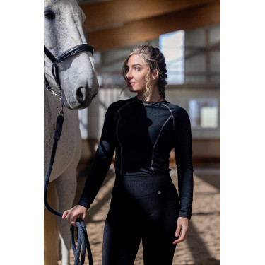 T-shirt Stella Equithème Nero