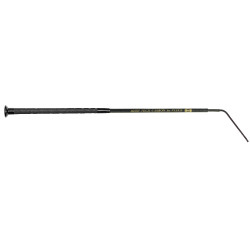 Frustino da dressage Fleck Carbon Telescopico Nero