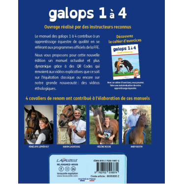 Galop 1 a 4 con video Lavauzelle