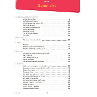 Galop 1 a 4 con video Lavauzelle