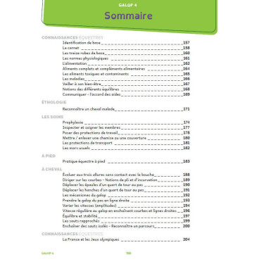 Galop 1 a 4 con video Lavauzelle