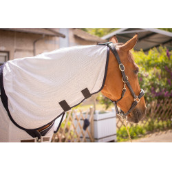 Camicia UV Mesh combo Paddock Sports Bianco