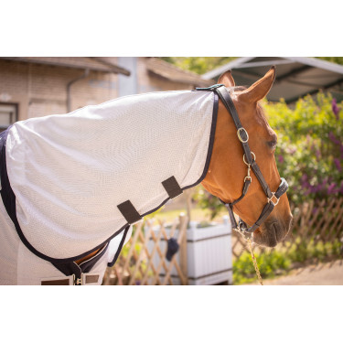 Camicia UV Mesh combo Paddock Sports Bianco