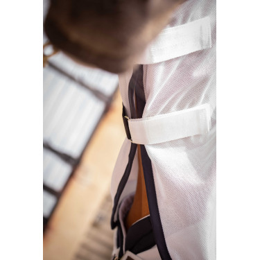 Camicia UV Mesh combo Paddock Sports Bianco