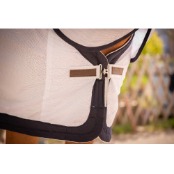 Camicia UV Mesh combo Paddock Sports Bianco