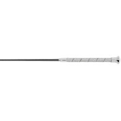 Frustino da dressage Whip & Go Strassy Argentato Argento