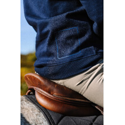 Felpa Equithème Hervé Blu navy