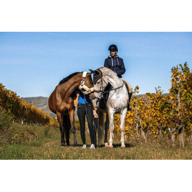 Felpa Equithème Hervé Blu navy