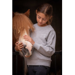 Felpa Pénélope Cassou Grigio melange