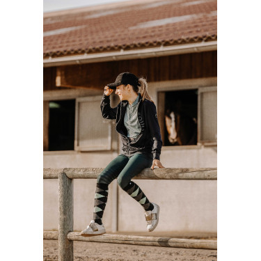 Giacca Equithème Charlène Antracite Grigio