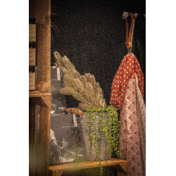 Porta foulard Pénélope Cognac Marrone